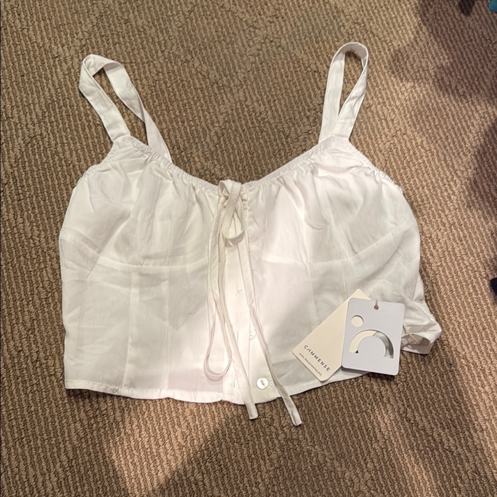 Commense Elegant White Top